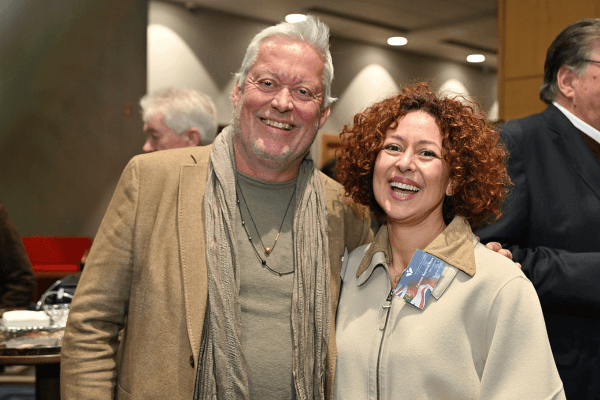 Jesper Carvalho Andersen with Carmen Batista Rosa