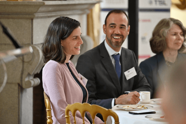 BPCC Chair Rui Almeida & Ambassador Lisa Bandari